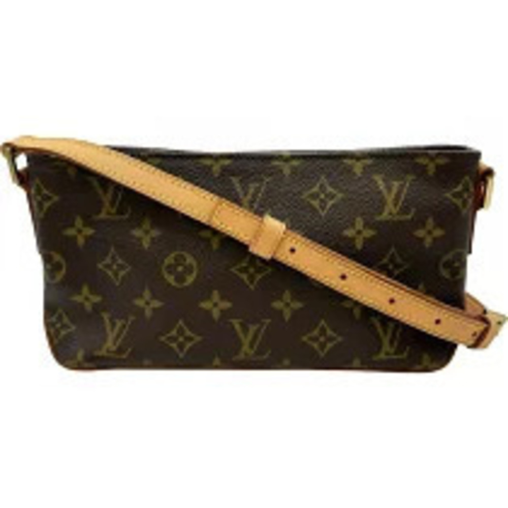 Louis Vuitton Trotter Brown Monogram Shoulder Bag